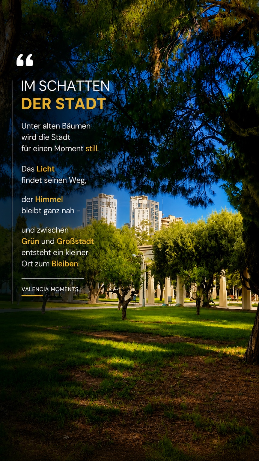 Im Schatten der Stadt