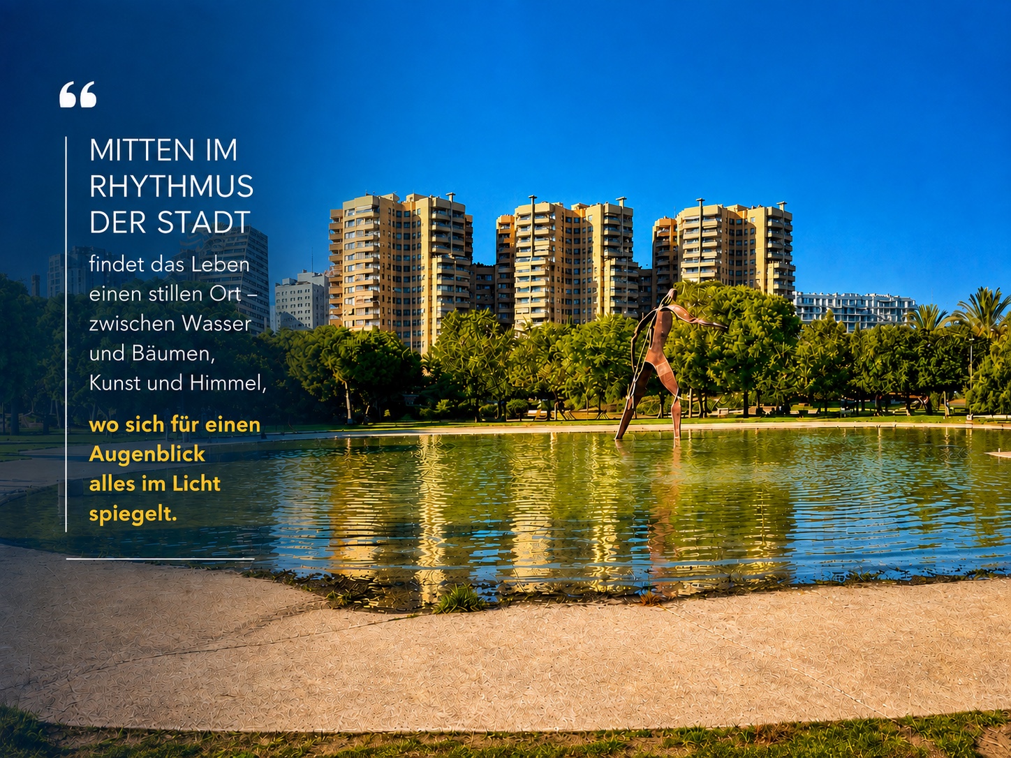 Mitten im Rhythmus der Stadt